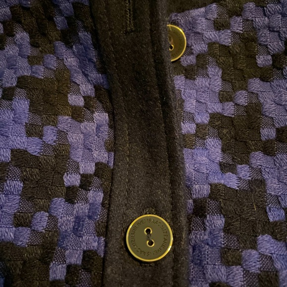 Isaac Mizrahi coat size 14 💙 - Picture 2 of 5